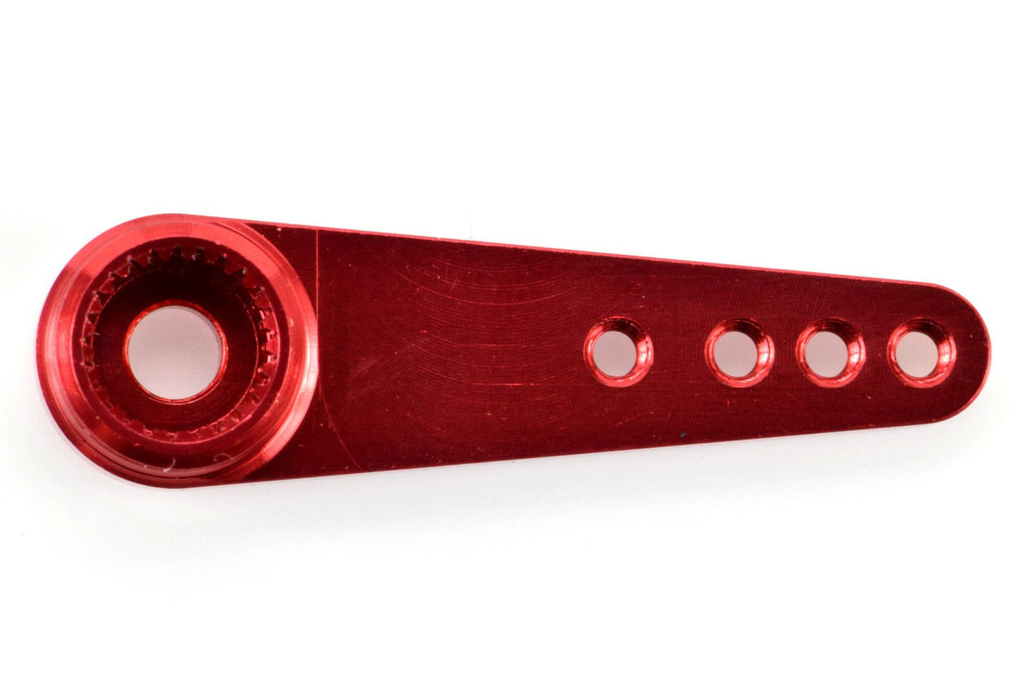 Apex RC Products Red 25T for Futaba/Savox Aluminum Servo Horn - 3 Pack #8028