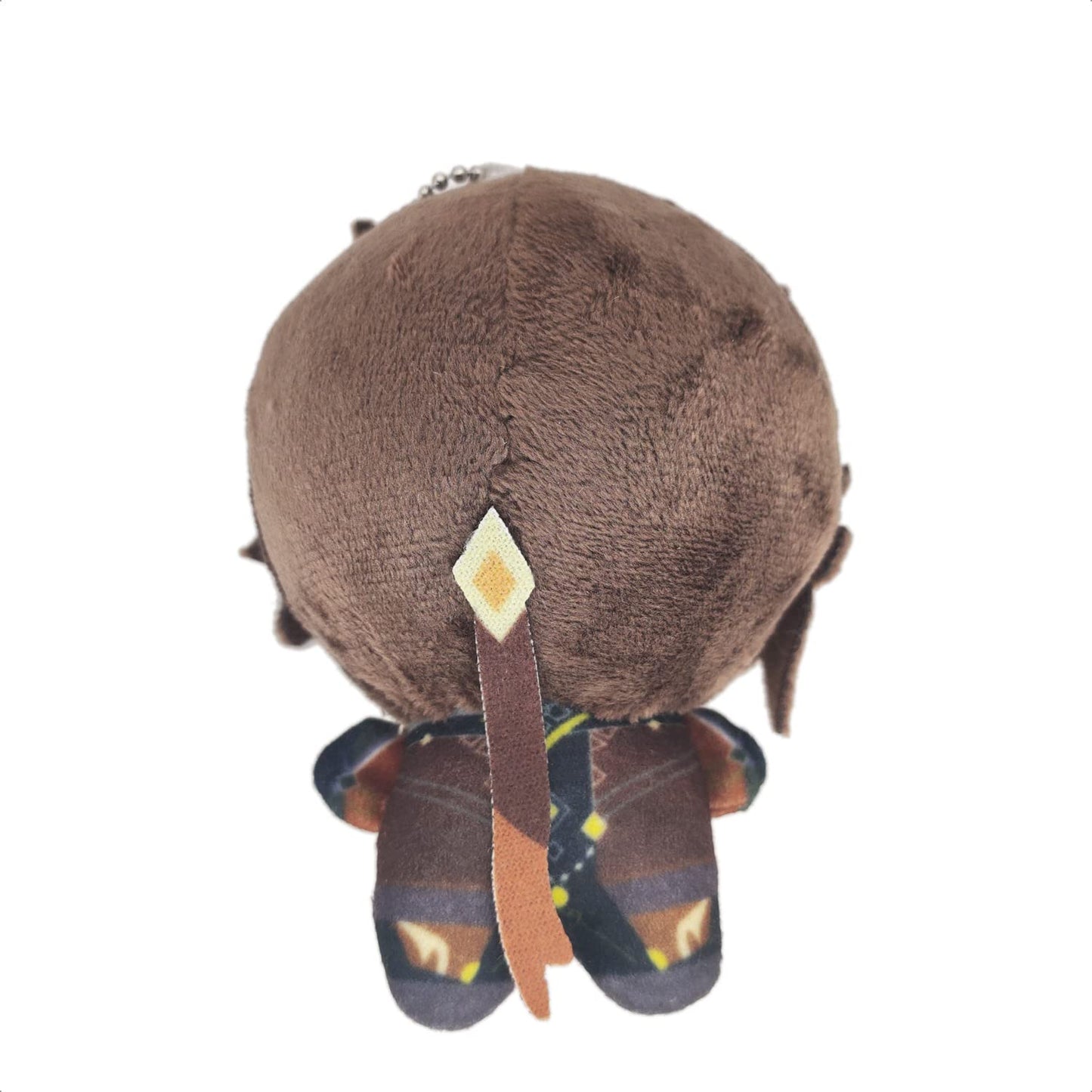 Kooliya Small Size Genshin Impact Figure Plush Doll - Zhongli (4 Inch), Keychain Anime Figure Soft Stuffed Gift For Game Fans
