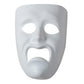 Creativity Street Pm4210 Pacon Pacac4210 Plastic Mask, Sad Face,White