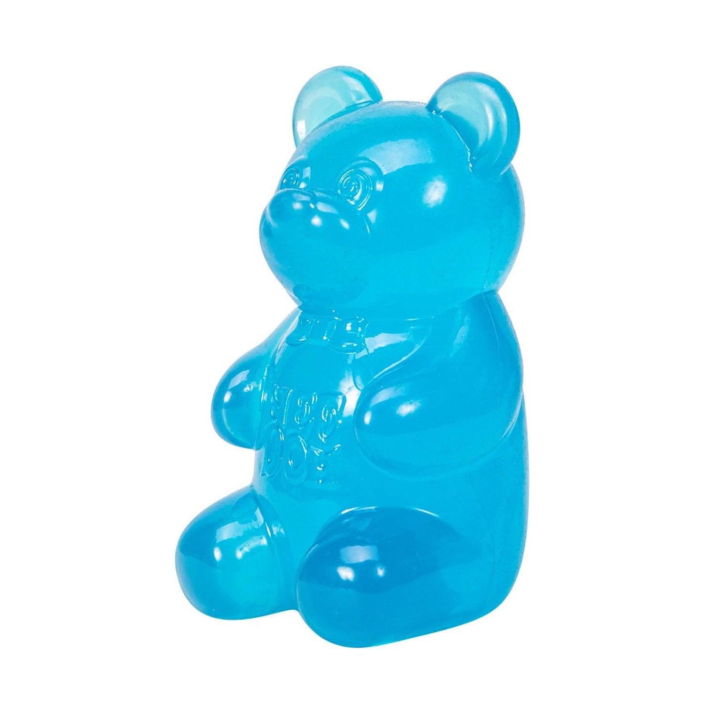 Schylling NeeDoh Gummy Bear Sensory Fidget Toy - 3.5" Tall, Multi-Color, Plastic, Model GBND