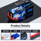 Zeee 3S Lipo Battery 5500mAh 11.1V 120C Hard Case RC Battery with EC5 Connector for RC Car 1/8 1/10 Scale Vehicles Tank Truck Bo
