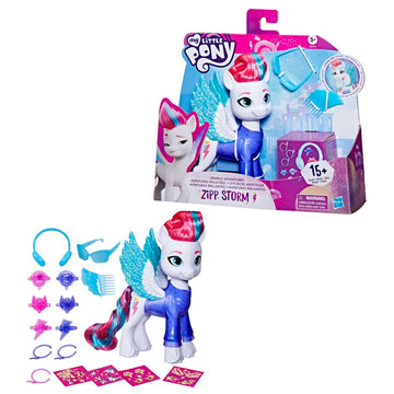 My Little Pony Zipp Storm Figure - Purple Plastic Toy - Model F4282
