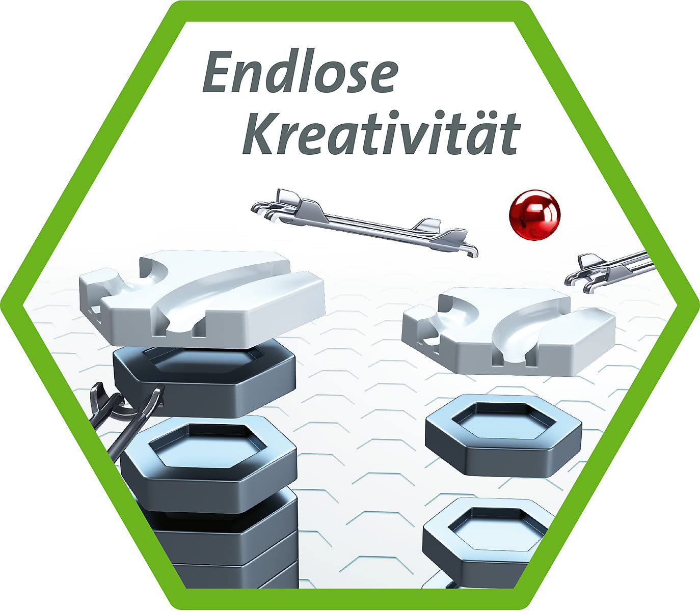 Ravensburger Gravitrax Obstacle Course Set - Innovative Marble Run & Stem Toy For Kids | Gravity-Powered Racetracks | Engaging Brain Game | Compatible With All Gravitrax Sets