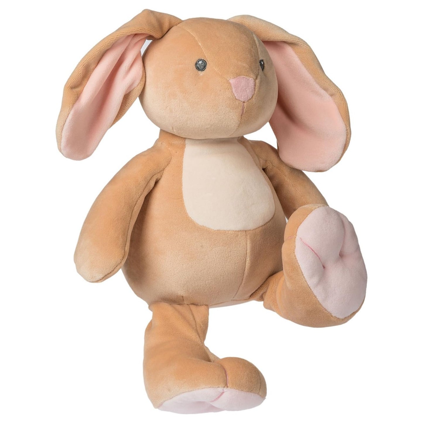 Mary Meyer Stuffed Animal Smootheez Pillow-Soft Toy, 12-Inch Tan Bunny, Soft Polyester, Model 68192