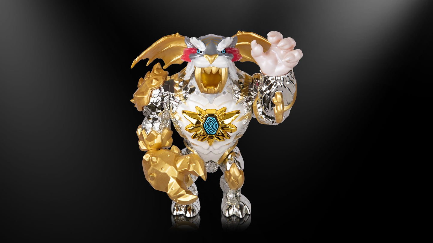 MRBEAST LAB Apex Beast Tiger Collector Figure - 6.25" Tall, Multicolor, Premium Detail, 13 Points of Articulation, Model 24727