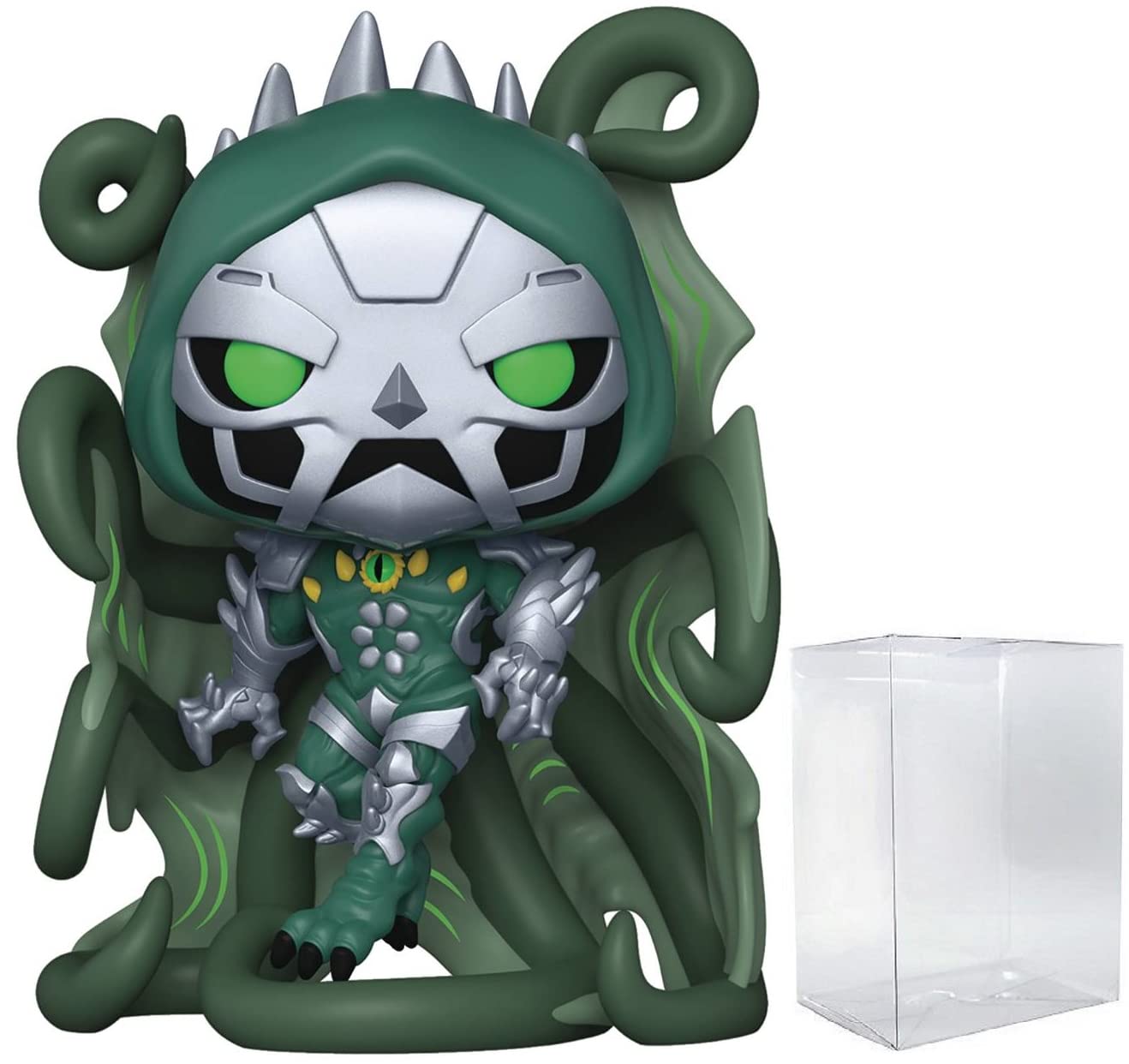 Pop Marvel: Monster Hunters - Doctor Doom Funko Vinyl Figure (Bundled With Compatible Box Protector Case), Multicolored, 3.75 Inches