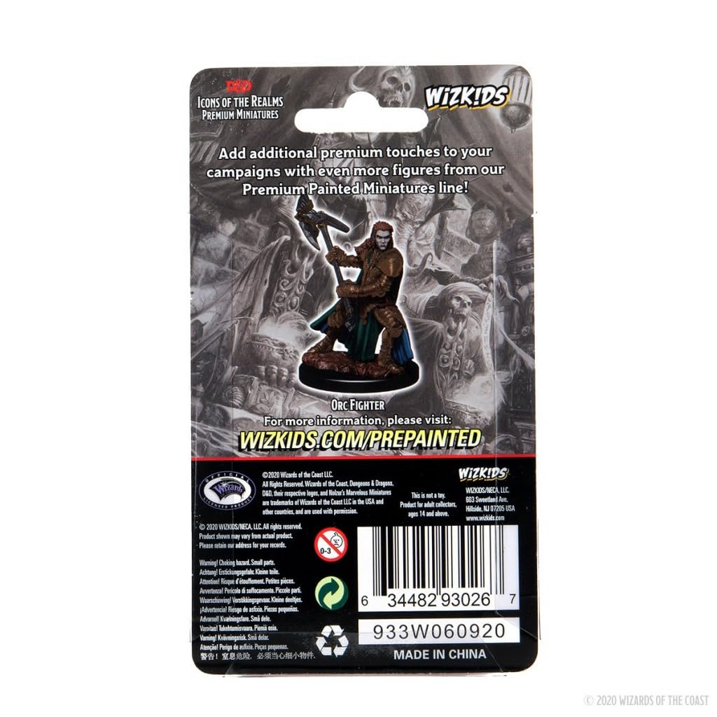 D&D: Icons Of The Realms: Premium Figure: Half-Orc Fighter Female