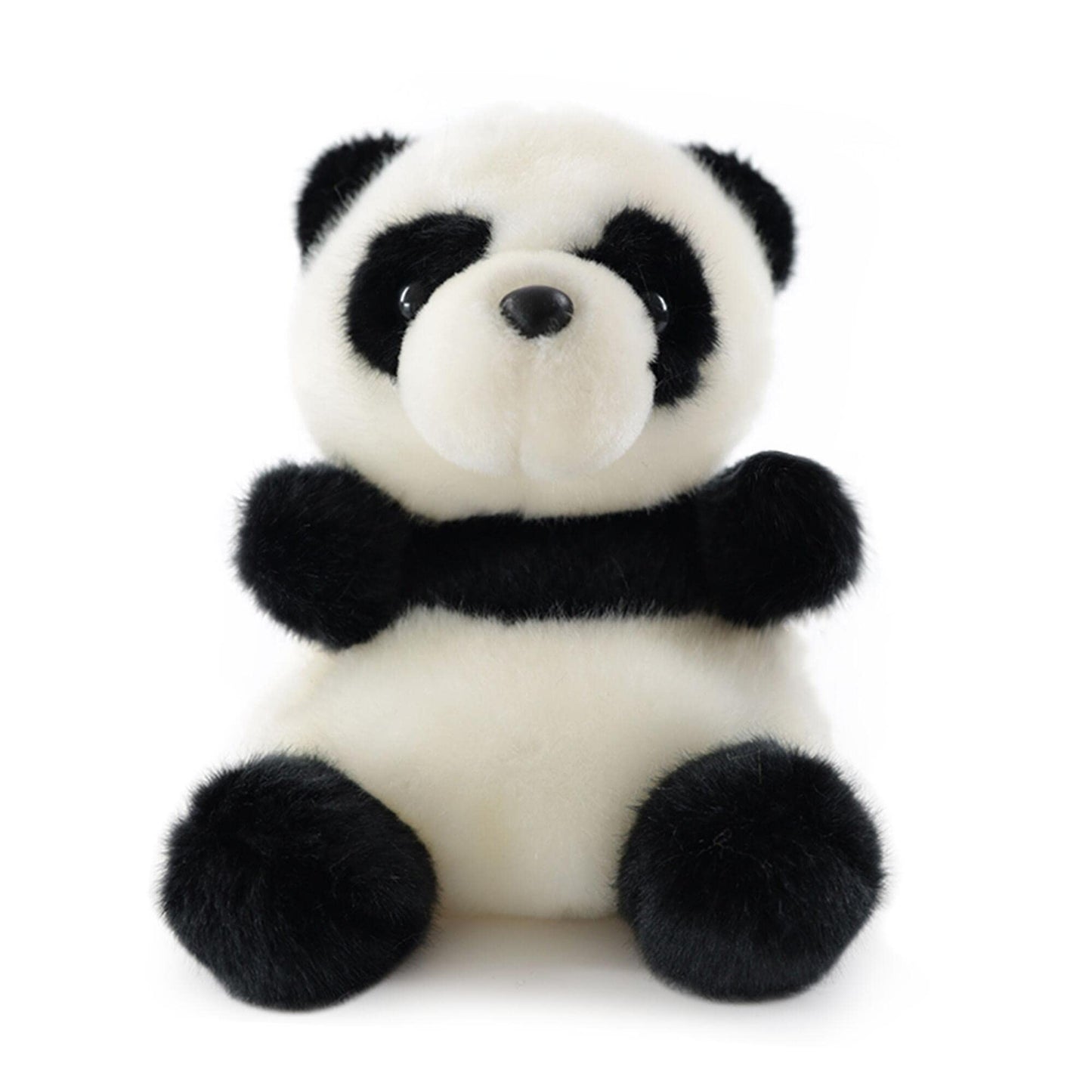 Sew Butiful 8.6' Panda Stuffed Animals Plush, Cute Plushies For Animal Themed Parties Teacher Student Award, Animal Toys For Baby, Boy, Girls, Great For Nursery, Room Decor, Bed (Panda)