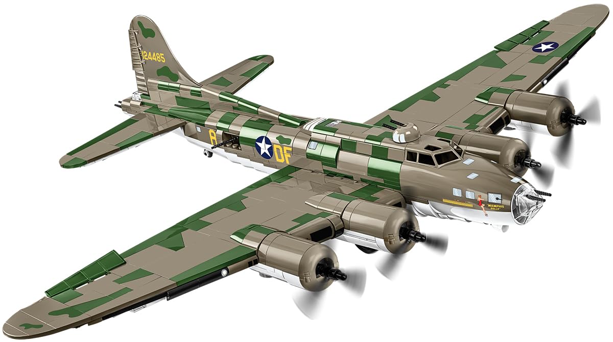 COBI Historical Collection WWII Boeing B-17F Flying Fortress Memphis Belle Aircraft - Executive Edition 49 5x14x66 cm