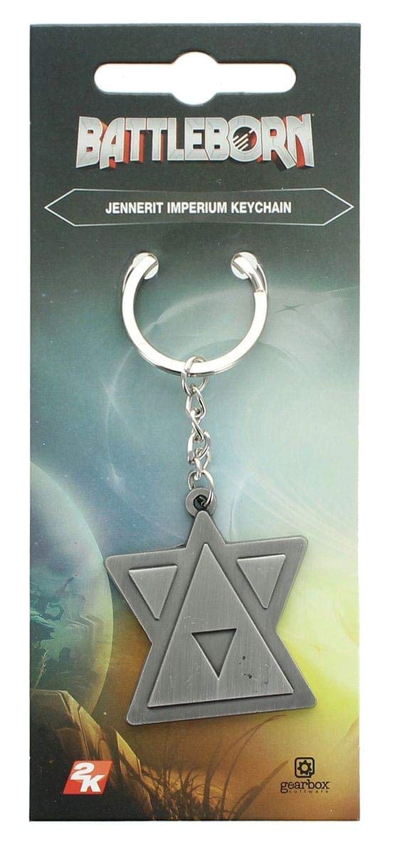 Battleborn Jennerit Empire Logo Metal Keychain