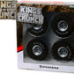 Greenlight 48-Inch Monster Truck Firestone Wheels & Tires 6 Piece Set Kings Of Crunch 1/18
