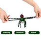 BOHS Rubber Jiggly Spider - Stretch & Squeeze - Realistic Big Soft Stretchy - Halloween Squishy Toy - Prank Bugs
