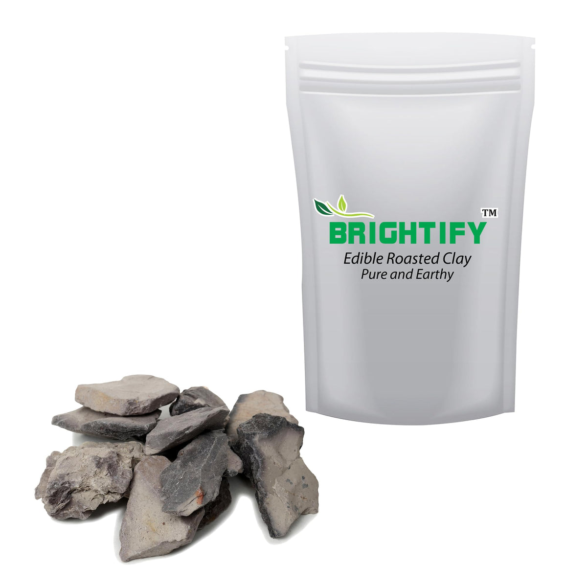 1Kg Natural And Earthy Edible Buttergrey Roasted Nakumatt Clay Bentinoite Senki Bhuni Bhutdo Nakumat Clay Khadi