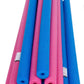 12 Pack Pink and Blue Pool Noodles Hollow Foam Swim Noodles Bright Colorful Foam Noodles for Swimming Floating and Crafts