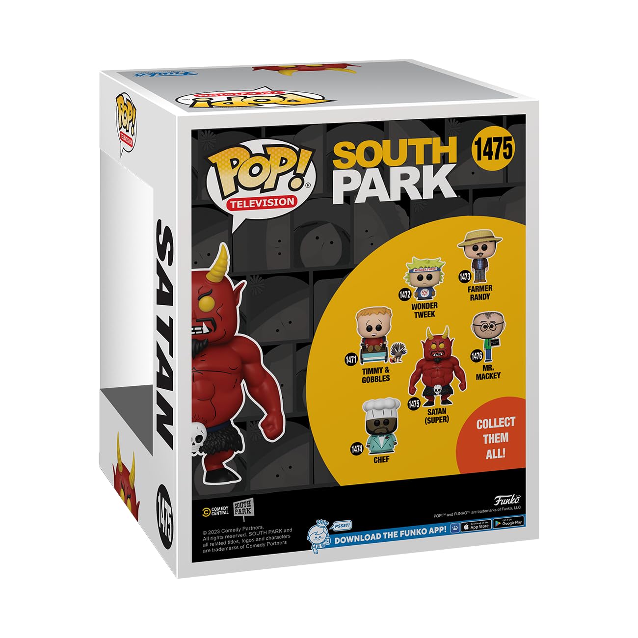 Funko Pop! Super: South Park - Satan - Collectable Vinyl Figure - Gift Idea - Official Merchandise - For Kids & Adults - Cartoons Fans - Model Figure For Collectors And Display