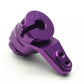 Treal Aluminum 7075 Servo Saver 25T Adjustable Clamping for Axial RBX10 Ryft 1/10th Truck (Purple)