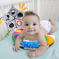 Teytoy Tummy Time Pillow With Crinkle Mat & Teethers, Black And White High Contrast Baby Toys With Mirror, Montessori Sensory Crawling Toy For Infant Newborn Toddler Tummy Time Toys 0-6 Months Babies