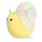 Aurora® Adorable Squishiverse™ Squishy Hugs™ Snail Stuffed Animal - Imaginative Play - Huggable Comfort - Yellow 9 Inches