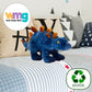 Deluxe Paws 100% Recycled Plush Eco Toys (Stegosaurus)