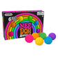 Schylling Needoh Rainboh Teenie - Sensory Squeeze Toy - Contains 6 Mini Groovy Globs - 1.5' Wide - Multicolored