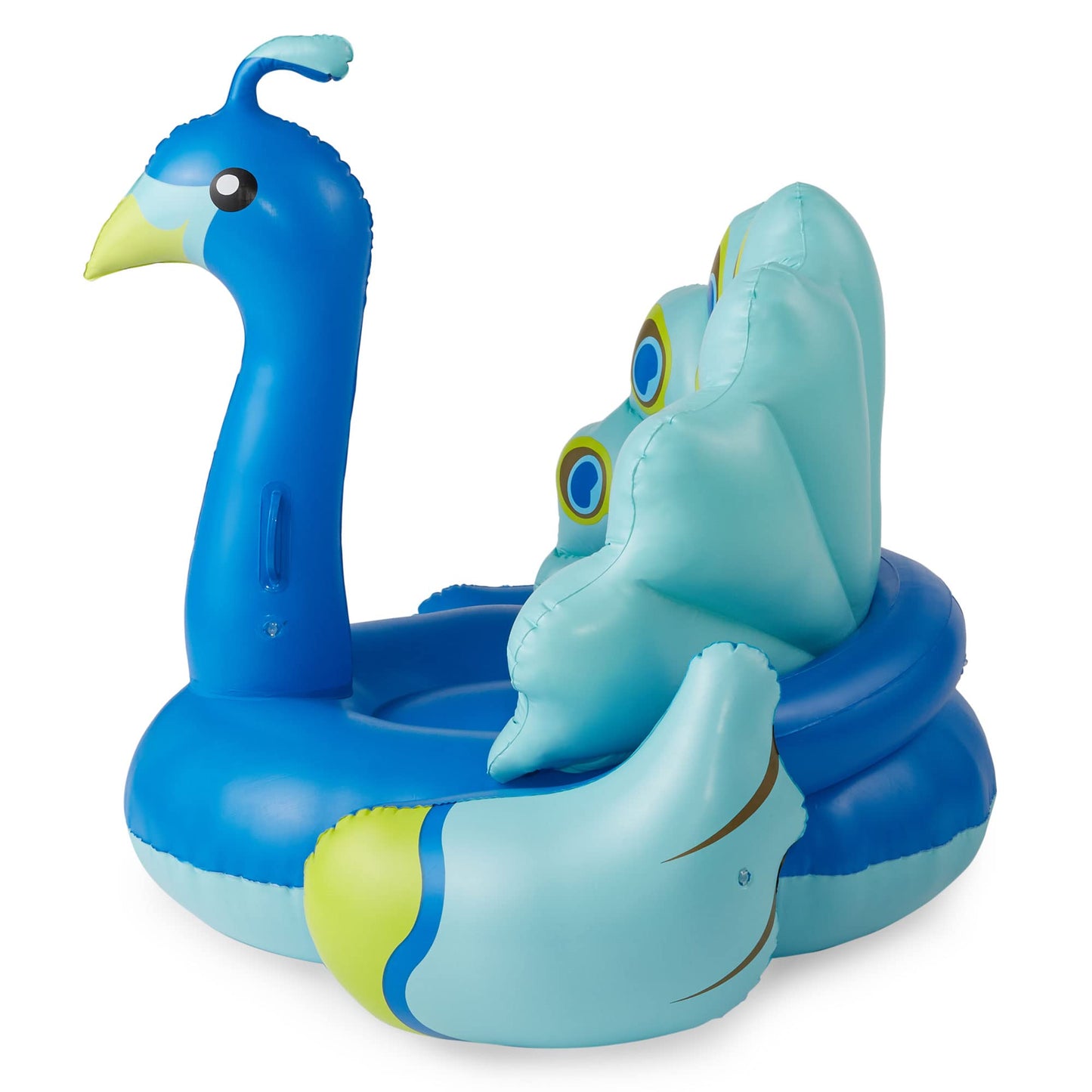 Swimline Giant Peacock enhanced Bird Lounger for Swimming Pools Pool Float  Yellow