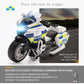 Gilumza Pull Back Motorcycle Toys, Tiny Gift With Music Lighting, Police Motorcycles Toy For Boys Kids Age 3 4 5 6 7 8 Year Old
