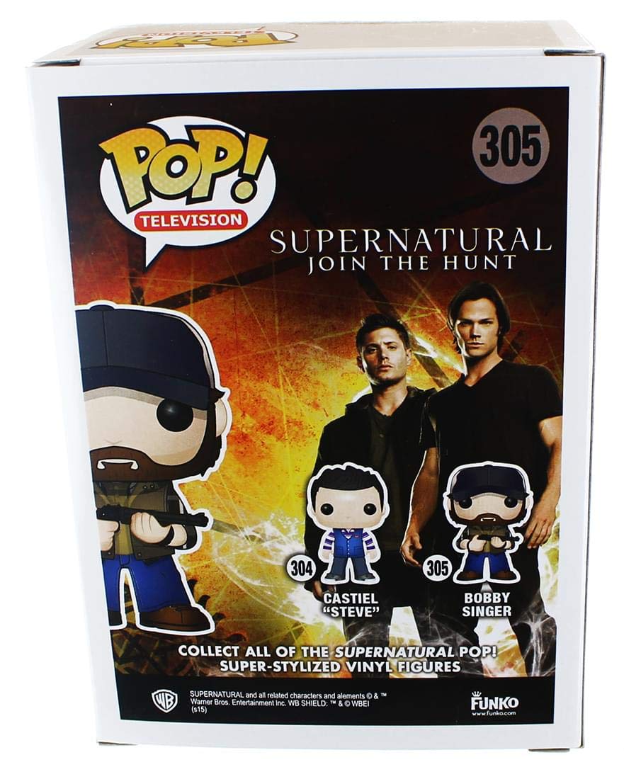 Funko Pop Tv: Supernatural - Bobby Singer Action Figure