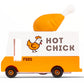 Candylab Toys CANDYCAR Wooden Food Truck Collection - Fried Chicken Van  enhanced Handcrafted Beech Wood Toy Car