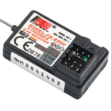 WOAEIUOS Flysky FS-GR3E Receiver AFHDS Long Range 3CH 2.4GHz Surface Receiver for FS-GT2 FS-GT2B FS-GT3B FS-GT3C FS-IT4S Transmi