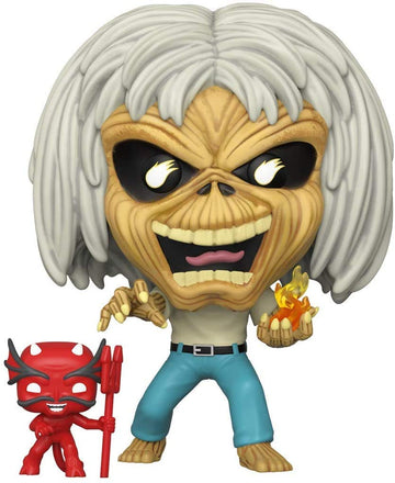 Funko Pop! Rocks Iron Maiden Number of The Beast Vinyl Figure, Standard Size, Multicolor, Model 45981