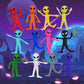 Artcreativity Bendable Alien Figures (Set Of 12) Bendable Alien Toys For Kids, Alien Party Favors For Boys And Girls, Stress Relief Fidget Toys For Kids, Goodie Bag Stuffers, And Pinata Fillers