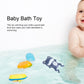 Zerodis Frogs Baby Bath Toys, Cute Floating Wind-Up Bathtub Toys Clockwork Swimming Shower Game For Children(Blue)