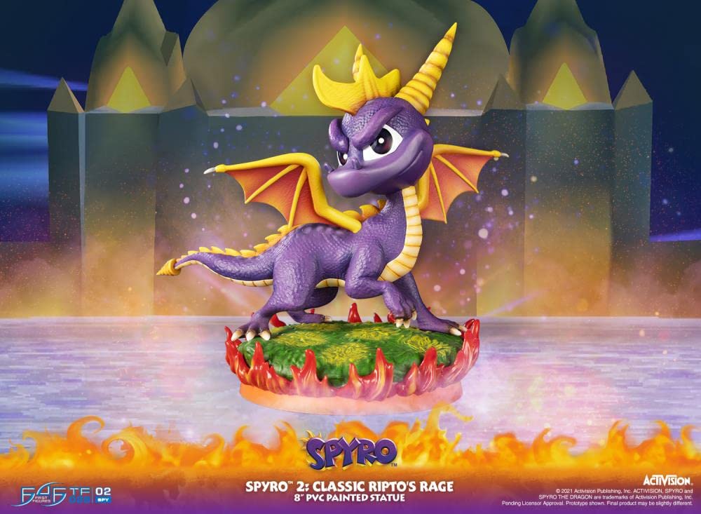 First 4 Figures Spyro 2: Ripto Rage Pvc Statue