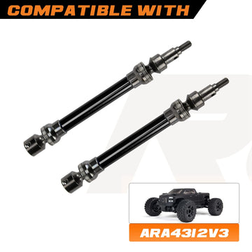 RCAWD Drive Shaft for ARRMA 1/10 New Big Rock (NOT for Old Big Rock) Crew CAB 4x4 V3 3s BLX Brushless Monster Truck RTR Upgrades