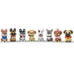 SEMKY Micro Mini Blocks Dog Series 8 in 1 Model Set (1616 Pieces) - Building Toys for Kids & Adults, Golden Plastic