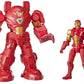 Avengers Marvel Mech Strike 8-Inch Super Hero Action Figure Toy Ultimate Mech Suit Iron Man, For Kids Ages 4 And Up , Black