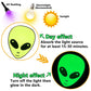 Qtl Glow In The Dark Wall Stickers For Kids Cute Wall Stickers For Adults Girls Boys Glowing Stickers For Laptop Water Bottles D