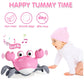 Baby Girl Toys Toddler Gifts: Tummy Time Crawling Crab Baby Toys 6 7 8 9 10 11 12 6-12 9-12 12-18 Months Infant Toddlers Age 1-2 Montessori Musical Toys 1 2 3 Year Old Girls 1St First Birthday Gift