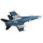 Apostrophe Games F/A-18 Hornet Building Block Set - 772 Pcs - Large Blue Air Force Jet Toy for Ages 10+ - Compatible with All Bricks