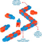50pcs Random 24 Links Wacky Tracks Snap and Click Fidget Toys, Finger Sensory Toys, Snake Puzzles for Stress Relief, Party Bag F
