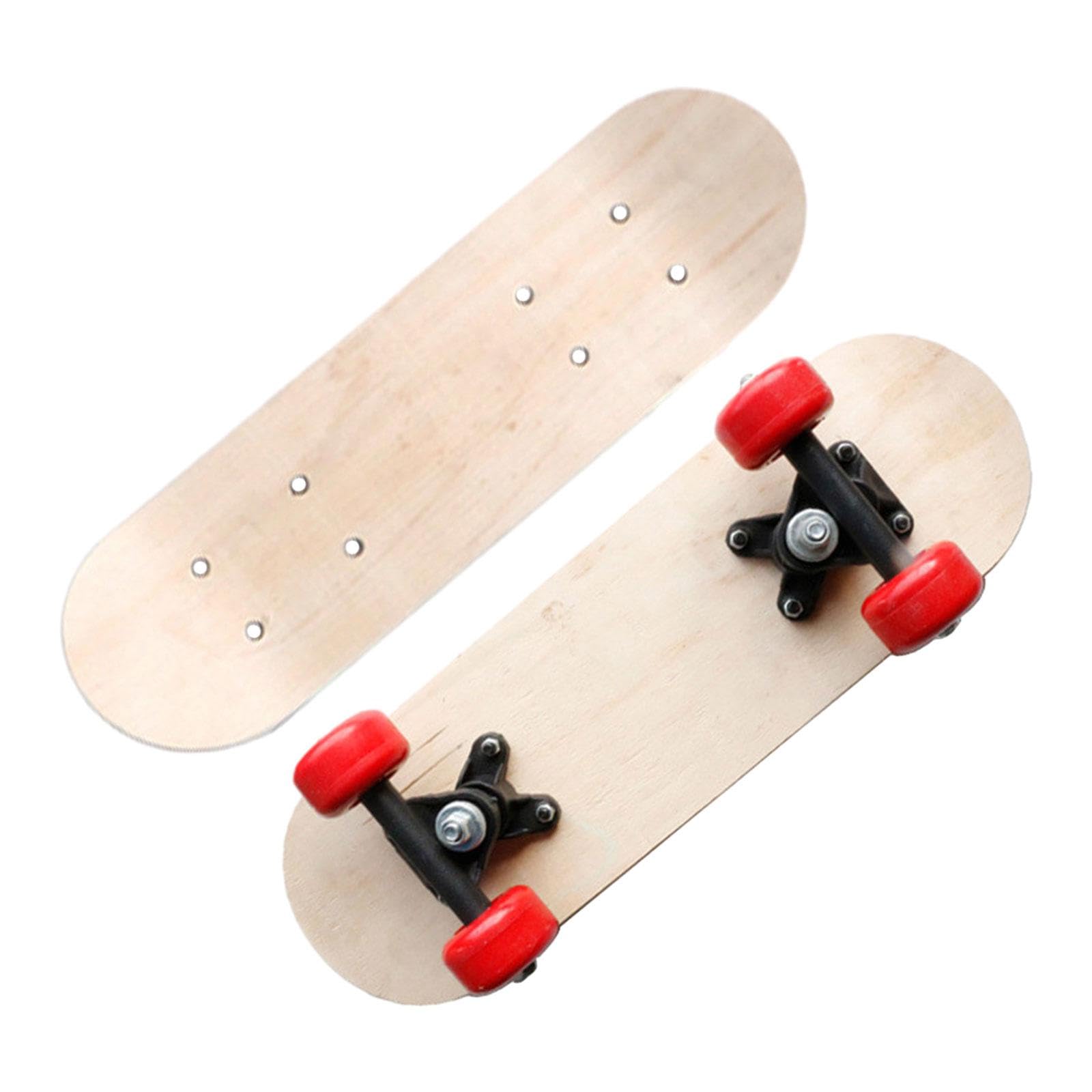 BNF Blank Skateboard Deck Wooden Skate Deck Arts Painting Board for Children Kids 43cm with Wheel|Sporting Goods | Outdoor Sport
