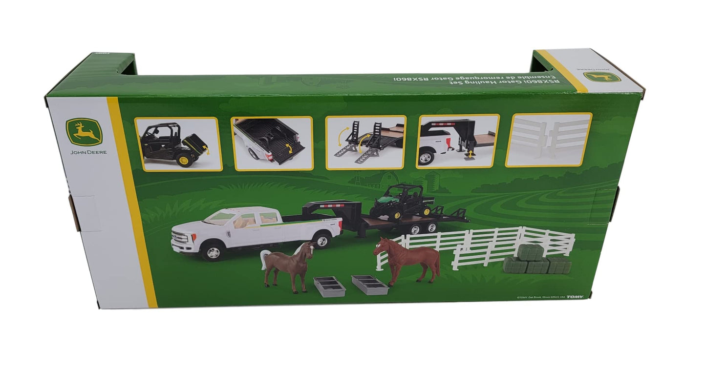 John Deere 1/32 RSX860i Gator Hauling Set Toy - LP82784