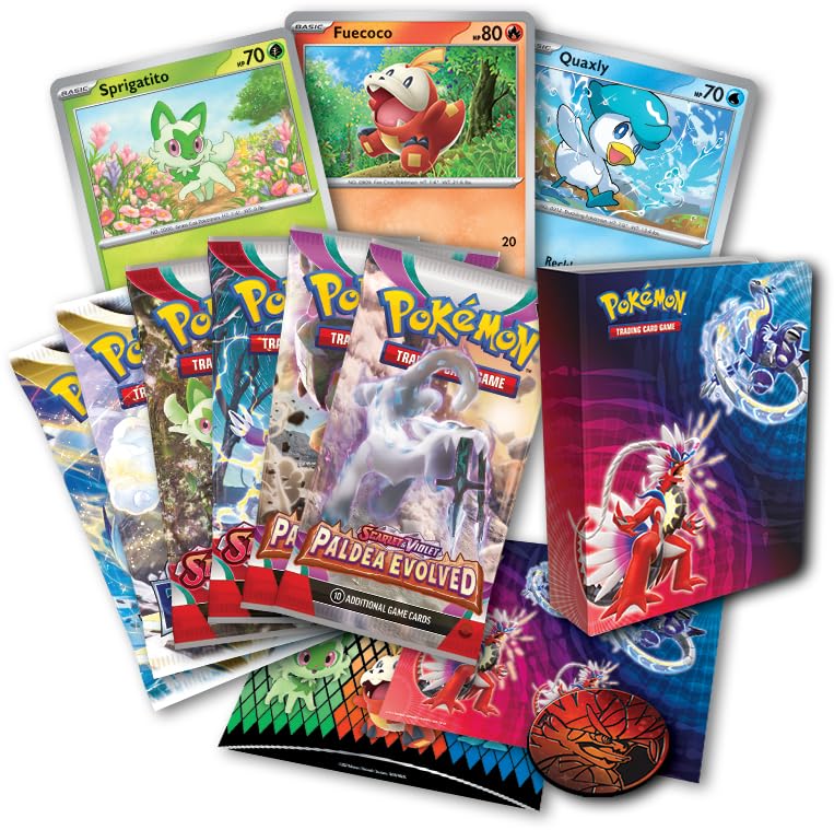 Pokémon Paldean Starters Collector Chest Trading Card Game (2023)