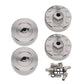 GTHELE Stainless Steel Wheel Weights Hex Extended Adapter 5mm for AXIAL SCX24 Deadbolt C10 Jeep JLU Gladiator Bronco Upgrades 1/