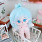 Niannyyhouse 20Cm Plush Doll Light Blue Hair Girl Humanoid Stuffed Body No Attribute 8In Normal Body Wearable Clothing Dress Up Gifts (5-Without Skeleton)