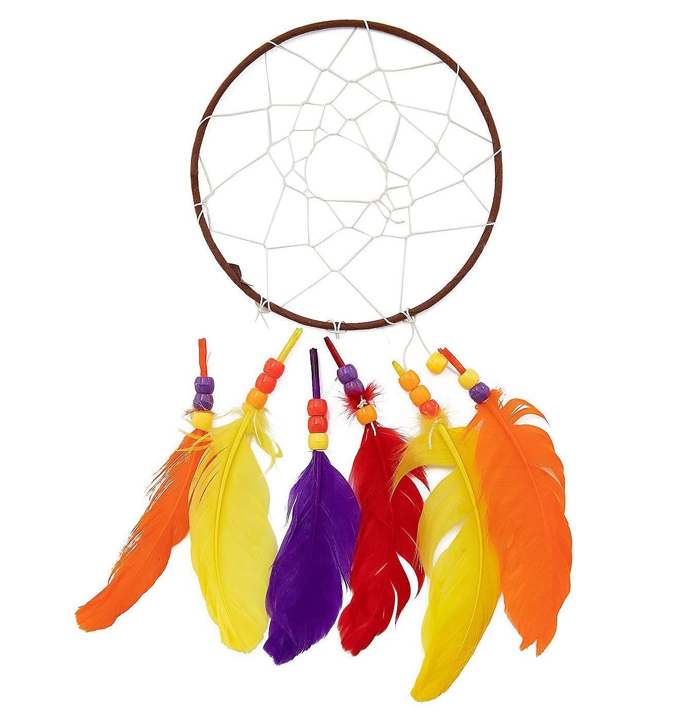 Dream Catcher Craft Kit for Kids - Makes 12 Dream Catchers - Individually Packaged - DIY Crafts and Home Activities