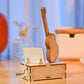 Yii Wmoc 3D Wooden Puzzles For Adults Wooden Music Box Kits Guitar Building Model Desktop Decoration Diy3D Puzzle Toys To Creati