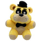 Ycixri FNAF Golden Freddy Plush Toy Suitable for Collection, FNAF Plushies Stuffed Doll for Boy Girl Christmas Halloween Birthda