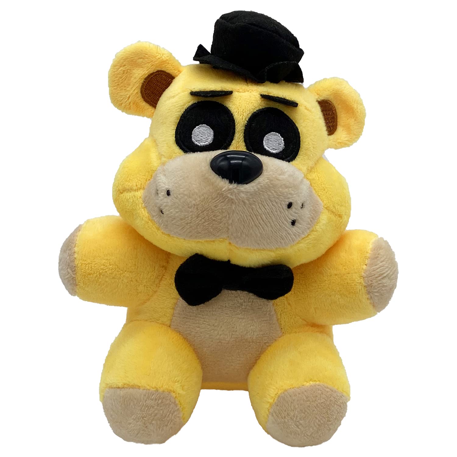 Ycixri FNAF Golden Freddy Plush Toy Suitable for Collection, FNAF Plushies Stuffed Doll for Boy Girl Christmas Halloween Birthda