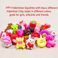 24 Pack Valentines Day Gifts Card With Mochi Squishy Toys Mini Cute Squeeze Toy Stress Reliever Anxiety Packs For Kids Girls Boys Valentine'S Party Favor Valentines Day Cards Gift(Valentine'S Day)
